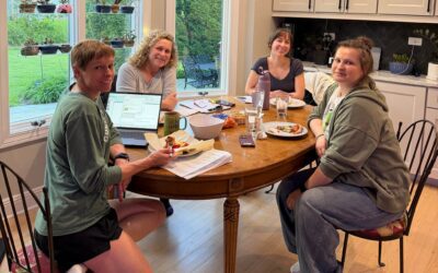 4 veterinarians, some pizza, and a lot of geeking out on veterinary medicine