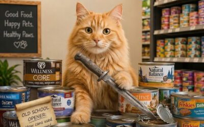 Is canned food really better? Cats are just not good water drinkers